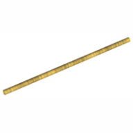 Lego trubička pr. 3mm, 12L (9.6cm), zlatá (6267914)